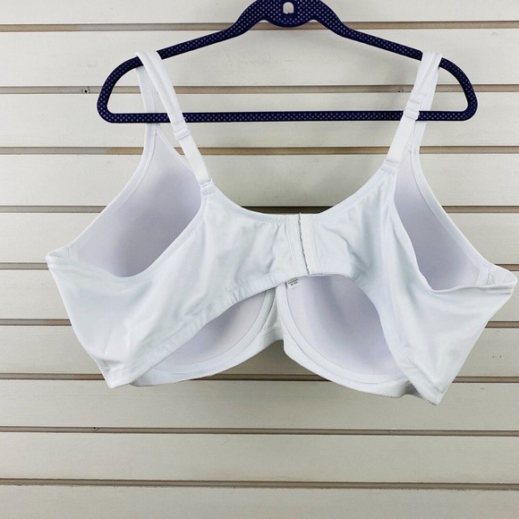 Womens 52 DD Leading‎ Lady Bra White Padded Contour Underwire Style 5028 - Picture 2 of 4